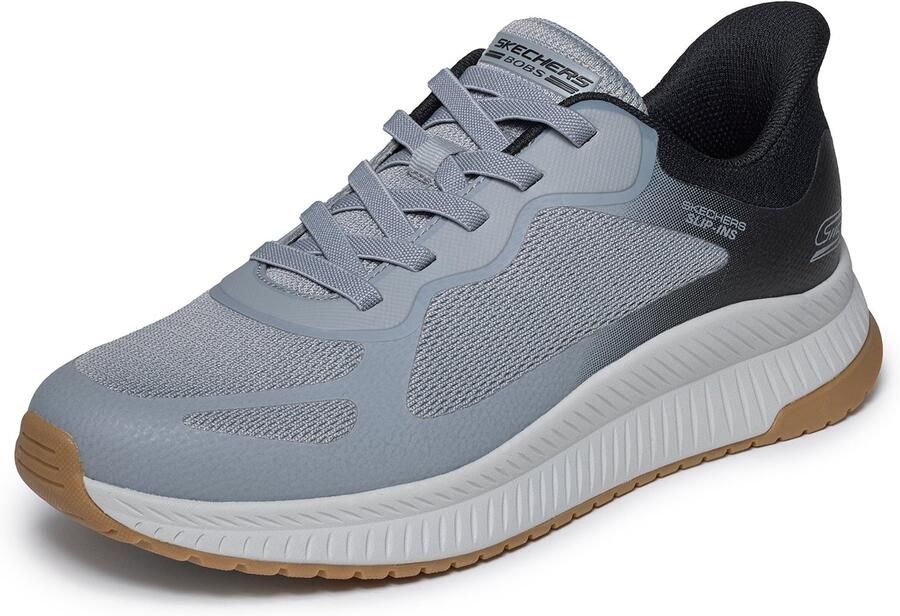 Skechers Heren BOBS Squad 4 Sneaker 118423 GYMT grijs multi