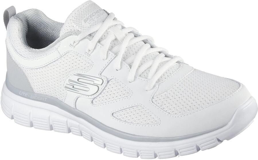 Skechers Heren Burns Agoura Sneakers 52635 WGY Wit Grijs