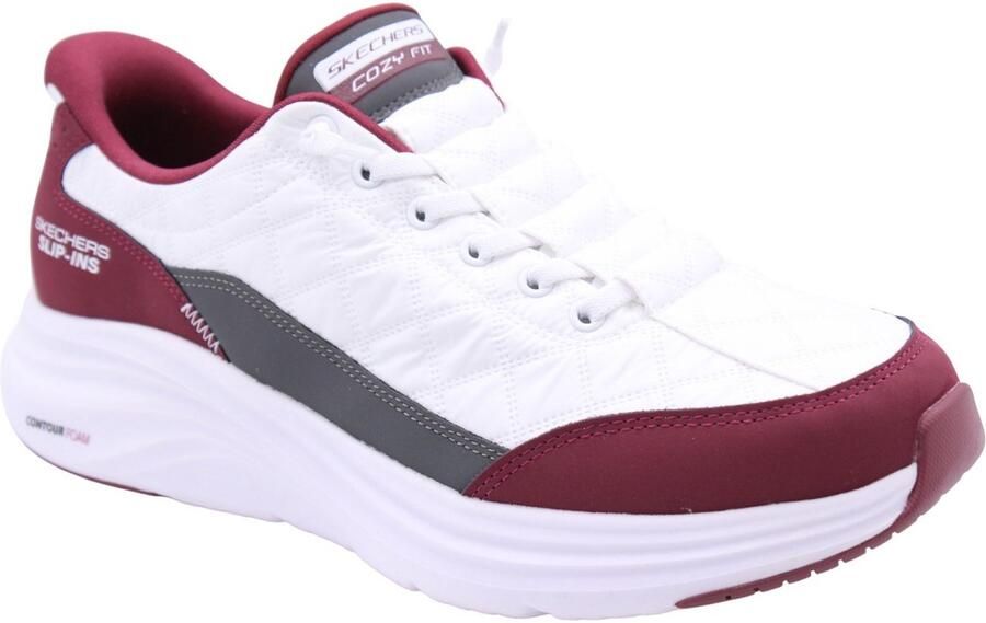 Skechers Heren Cozy Fit Slip-ins Sneakers Contour Foam 232619 WBUG