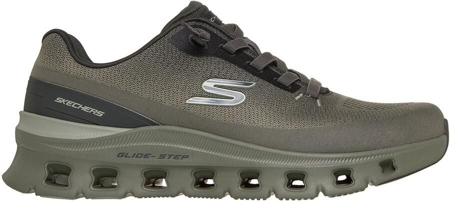 Skechers Heren Glide Step Pro Waverra Slip Ins Sneakers Olive