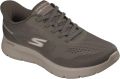 Skechers Heren Go Walk Flex Master Slip-On Sneaker 216924 DKTP bruin - Bruin