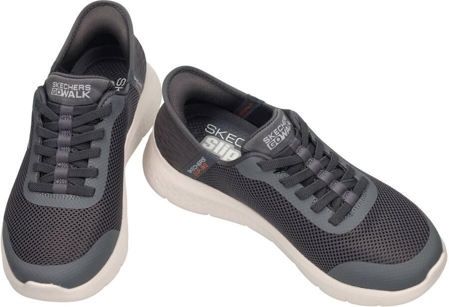 Skechers -Heren grijs donker sneakers