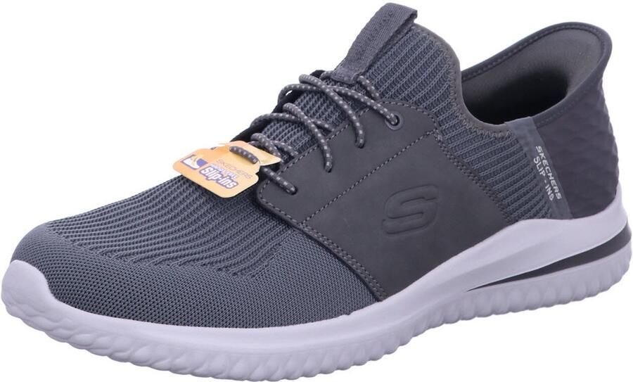 Skechers 210650 GRY heren instappers grijs