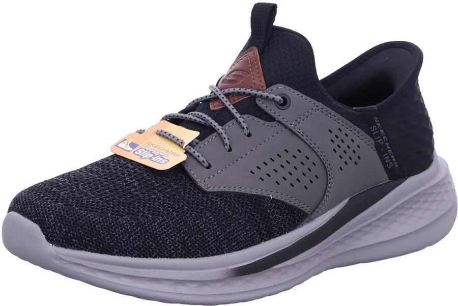 Skechers Slip-on sneakers SLADE-CASTER Slipper sneaker met elastiek en slip-ins