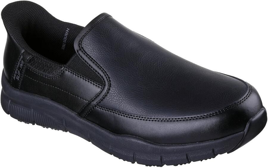 Skechers Heren NAMPA BROXTIN SLIP-INS Werkschoen 200304EC BLK Zwart