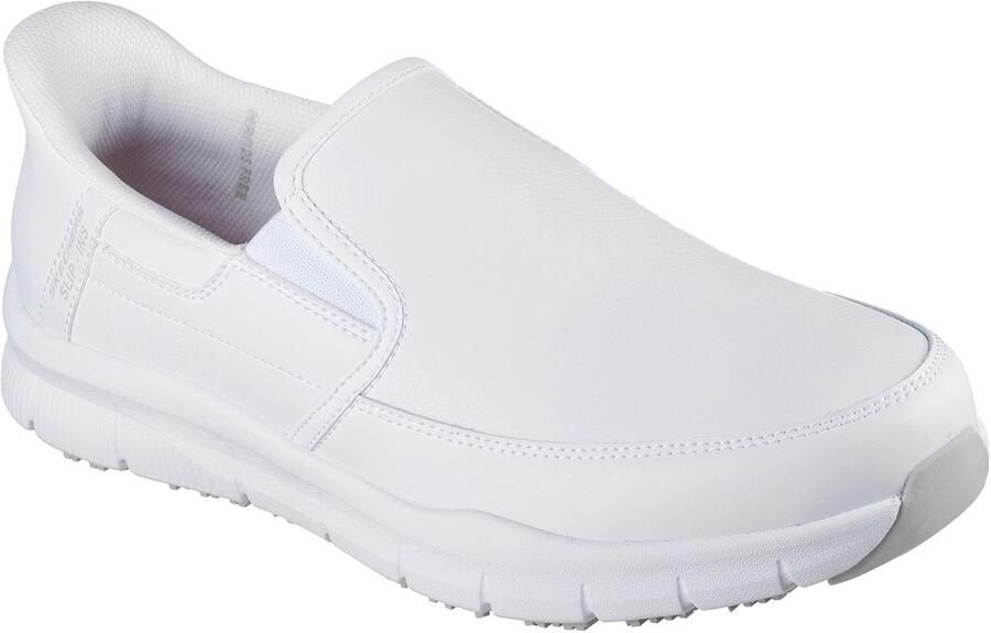 Skechers Heren NAMPA BROXTIN SLIP-INS Werkschoen 200304EC WHT Wit