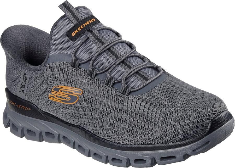 Skechers Slip-on sneakers GLIDE-STEP Instapschoen vrijetijdsschoen trainingsschoen met praktische elastische band