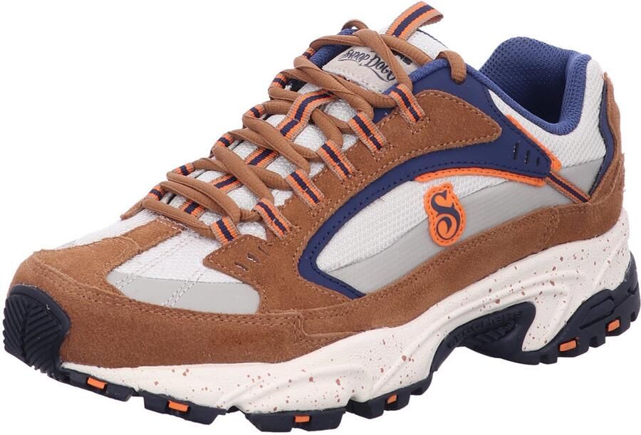 Skechers heren sneakers bruin