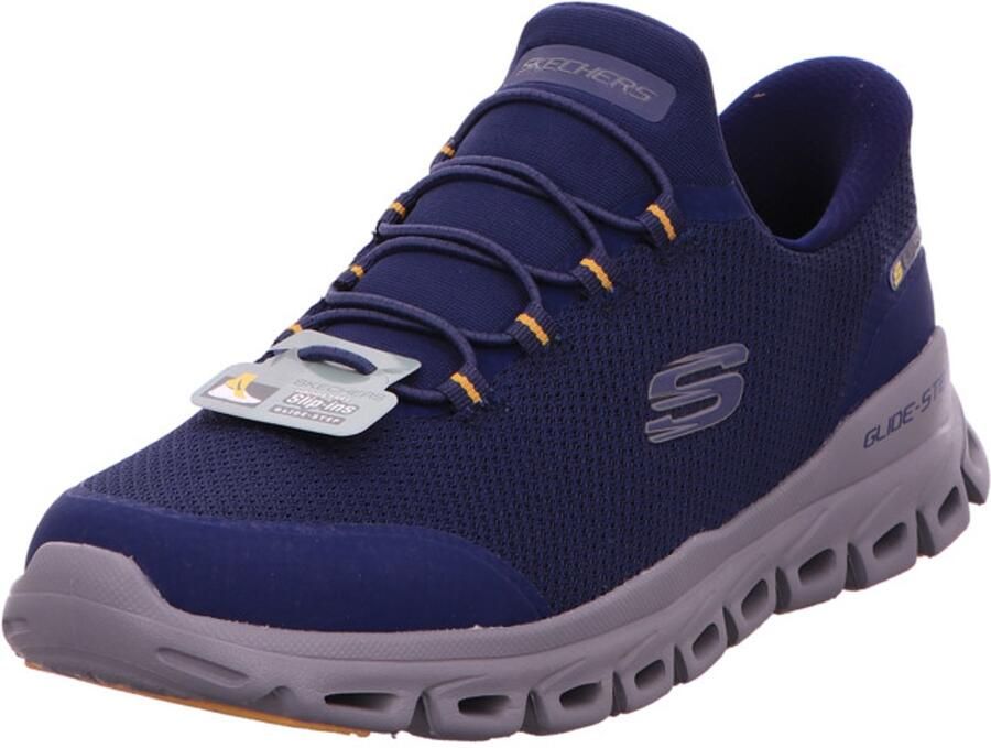Skechers heren sportschoenen blauw