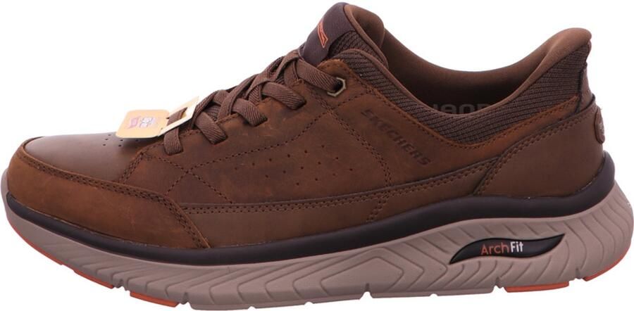 Skechers heren sportschoenen bruin