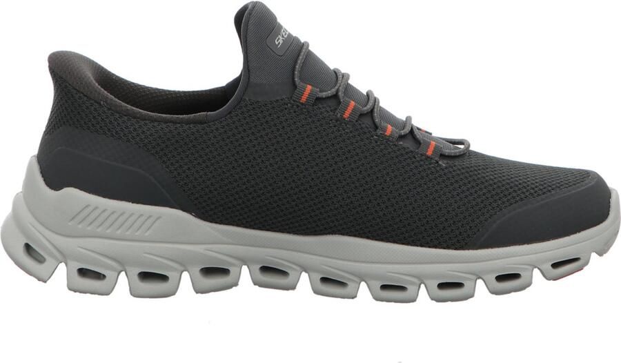 Skechers heren sportschoenen grijs