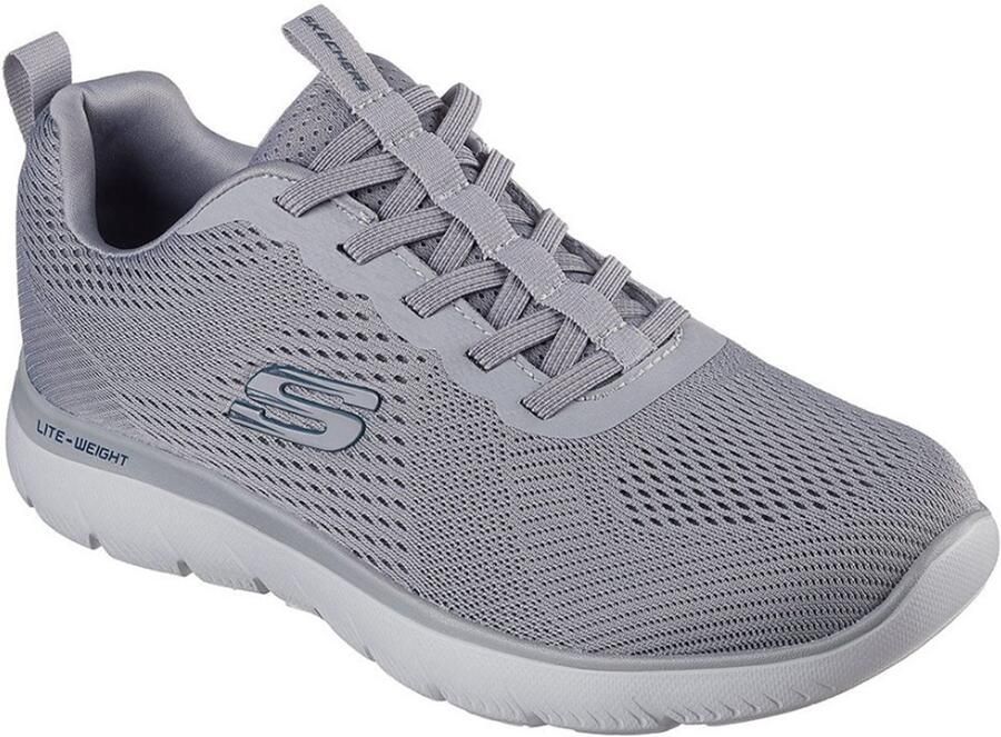 Skechers Summits Eckler heren sneakers grijs Extra comfort Memory Foam