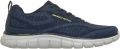 Skechers Heren Track Pohlter Vegan Sneaker 233064 NVY Blue - Blauw