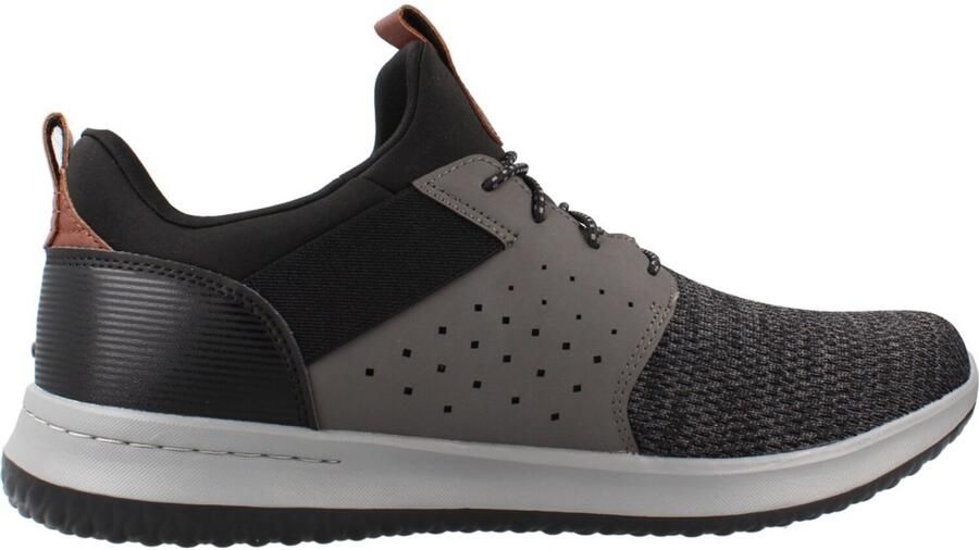 Skechers Heren USA DELSON CAMBEN Sneakers Heren Schoenen Zwart