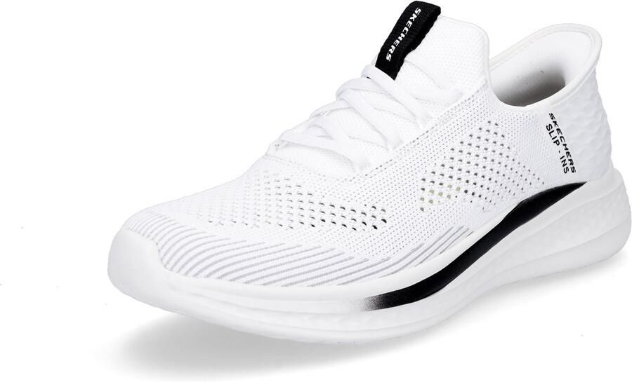 Skechers Slip-on sneakers SLADE-QUINTO slipper vrijetijdsschoen met subtiele contrastafwerking