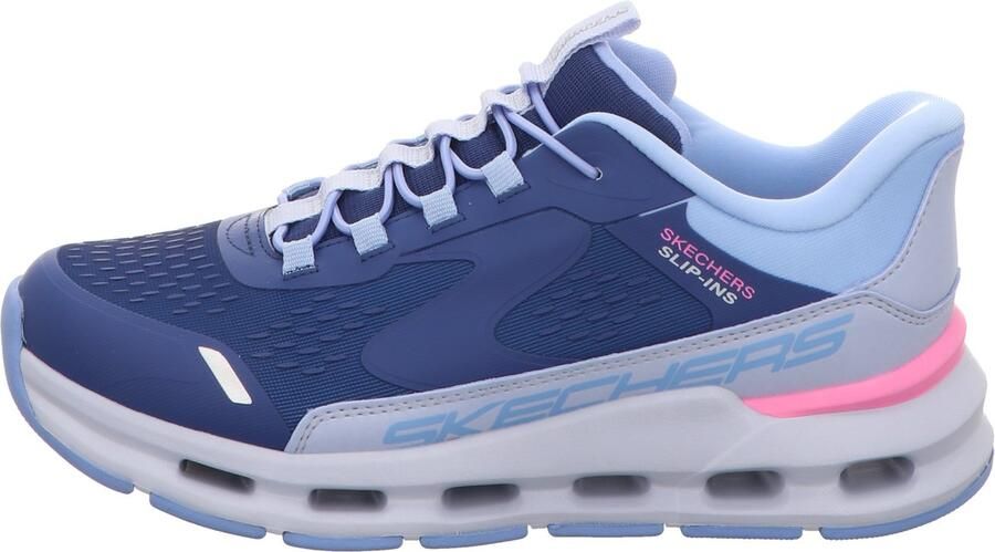 Skechers Hands Free Slip-ins Glide-Step Vista Lane meisjes sneaker Blauw - Foto 4