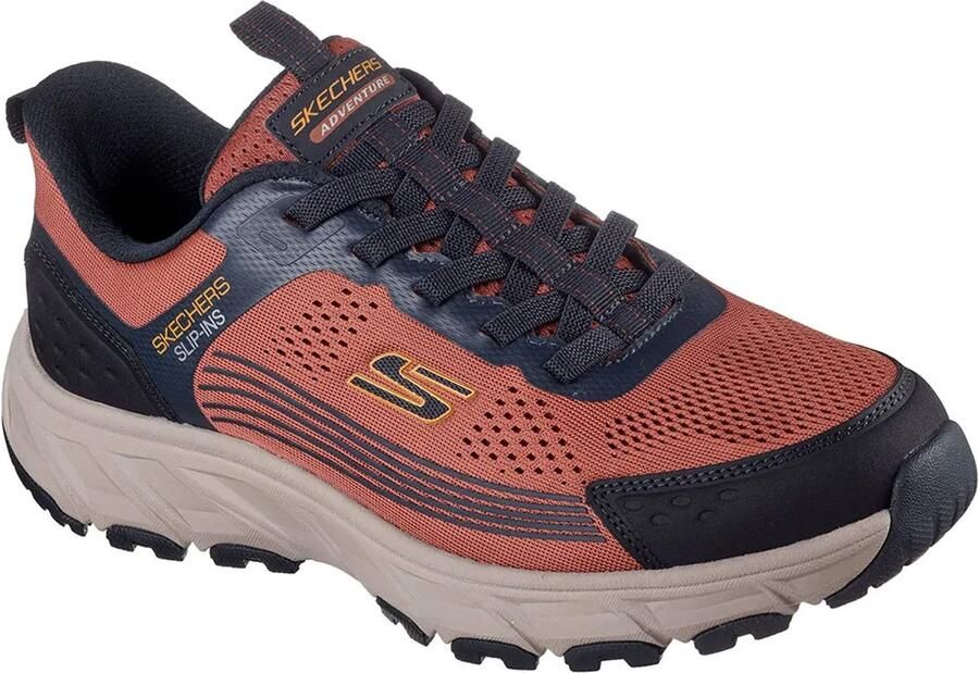 Skechers Hillcrest 2.0 Wandelschoenen Oranje Man