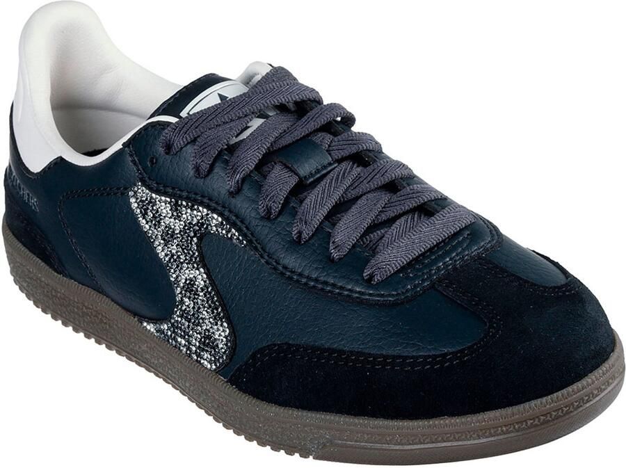 Skechers Sneakers HOTSHOT-SHIMMERING SPOTS Retro sneaker veterschoen met glinsterende diereninzet