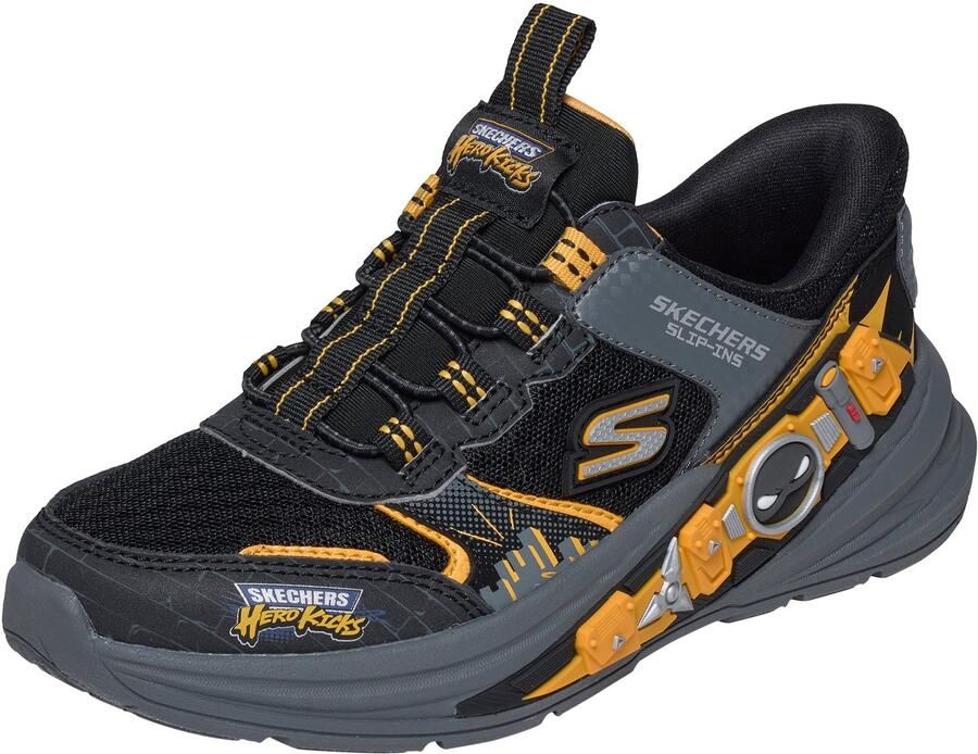 Skechers Hyper-QUEST lage kindersneakers met veters