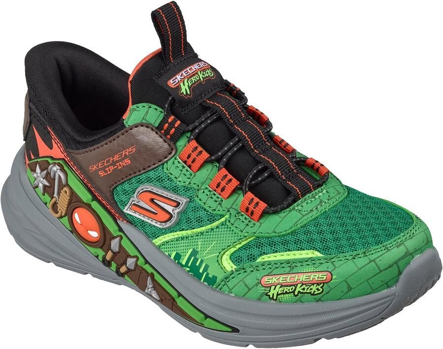 Skechers Baskets Basse Enfant à lacets Hyper-QUEST