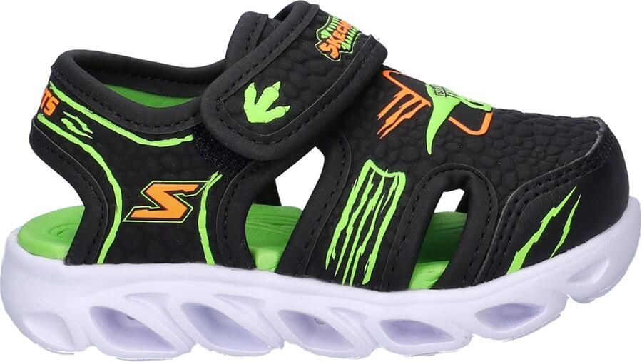 Skechers Hypno-Splash Hydro-Fun 400612N-BKLM voor een jongen Zwart Sandalen - Foto 2