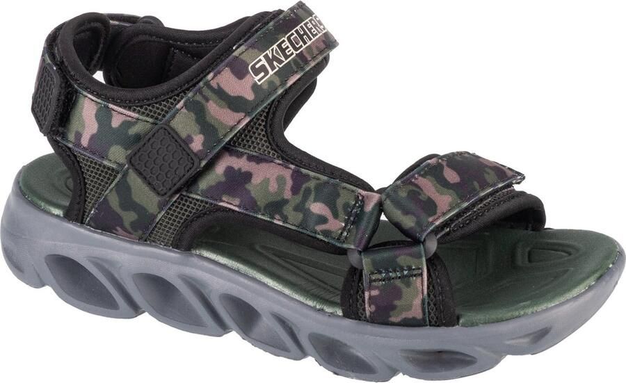 Skechers Hypno-Splash Sun Breaks voor een jongen Zwart Sandalen