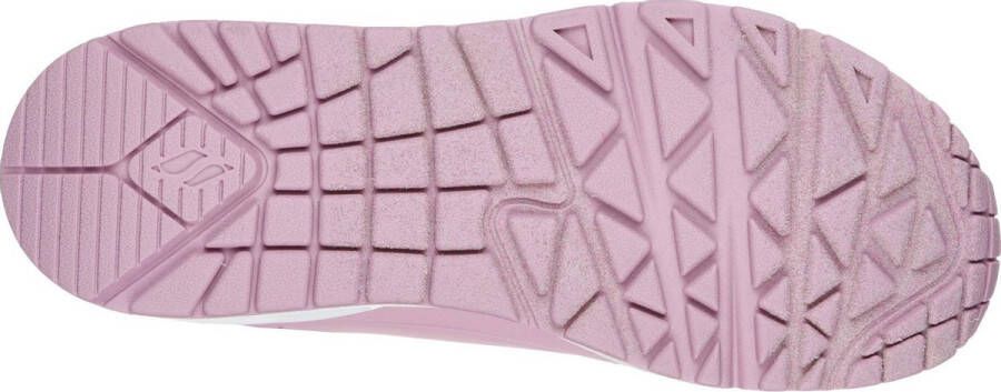 Skechers Uno sneakers roze Imitatieleer 34 - Foto 11