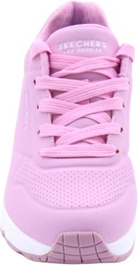 Skechers Uno sneakers roze Imitatieleer 34 - Foto 8