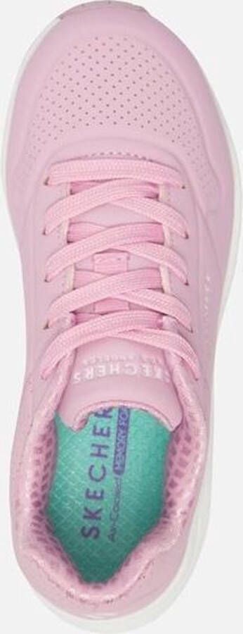 Skechers Uno sneakers roze Imitatieleer 34 - Foto 12