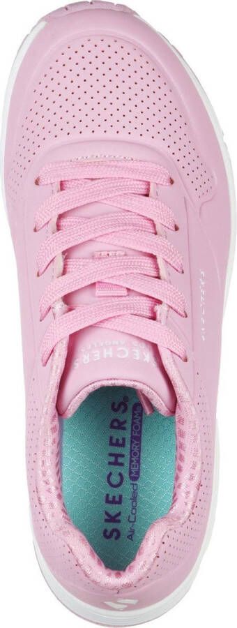 Skechers Uno sneakers roze Imitatieleer 34 - Foto 13
