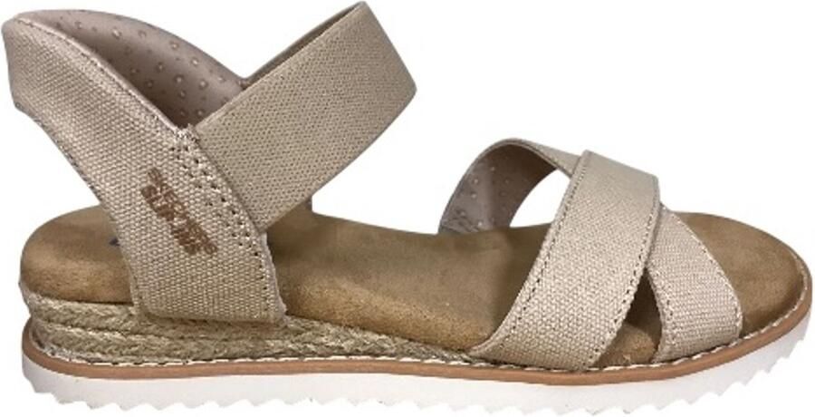 Skechers Slip-Ins Bobs Desert Kiss Golden Lily Damessandaal Beige