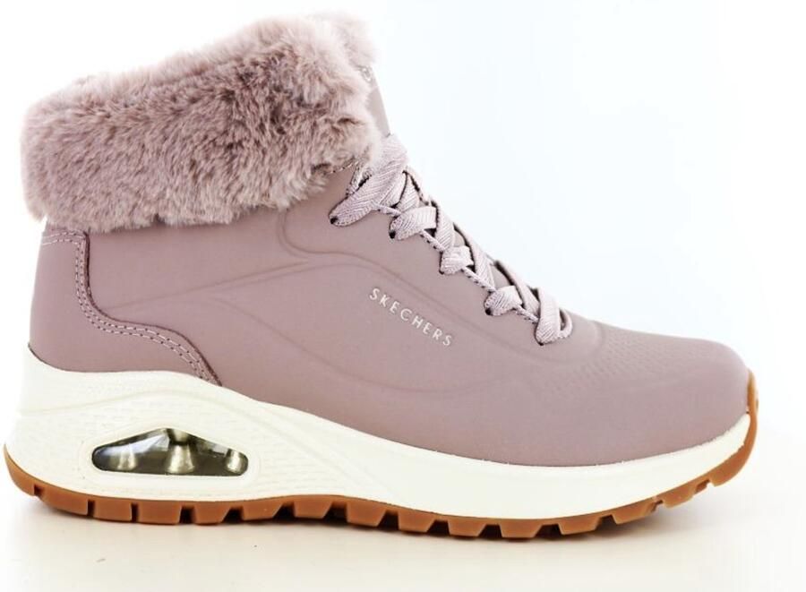 Skechers Uno Rugged Arctic Avenue dames high-top sneaker gevoerd paars 190285-MVE