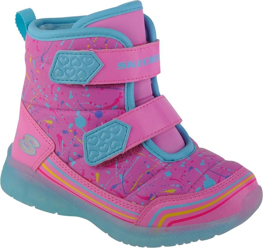 Skechers Illumi-Brights Power Paint 302653N-PKMT voor meisje Zwart Sneeuw laarzen - Foto 1