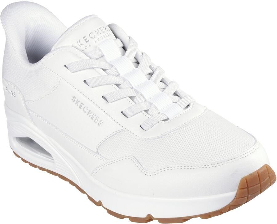 Skechers Instapper Hands-Free Slip-Ins 183022 WHT Uno Banksia Wit