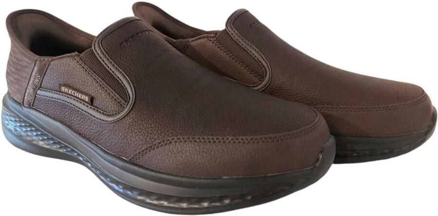 Skechers Instapper Hands-Free Slip-Ins 205237 RDBR Slade Cooper Rood Bruin - Foto 2