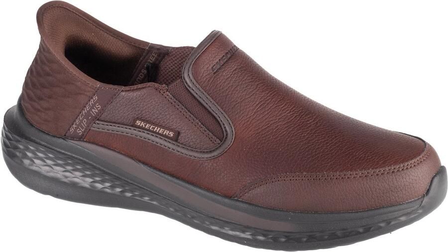 Skechers Instapper Hands-Free Slip-Ins 205237 RDBR Slade Cooper Rood Bruin