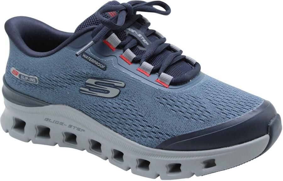Skechers Instapper Hands-Free Slip-Ins 233135 NVGY Gilde-Step Pro-Chaching Navy Gray