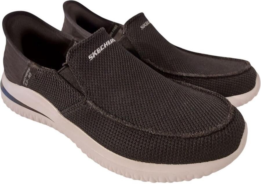 Skechers Instapper Hands-Free Slip-Ins Delson 3.0 Cabrino 210604 BLK Zwart