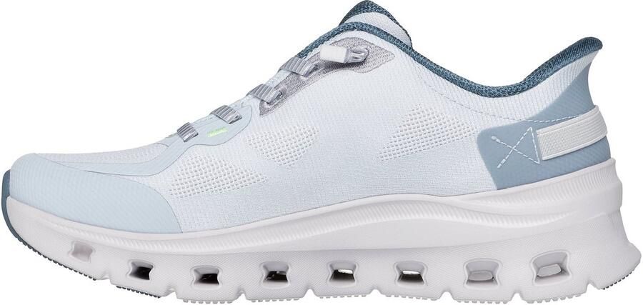 Skechers Instapper Hands-Free Slip-Ins Glide-Step Pro Pure Motion 150428 BLMT Blue Multi Machine Washable