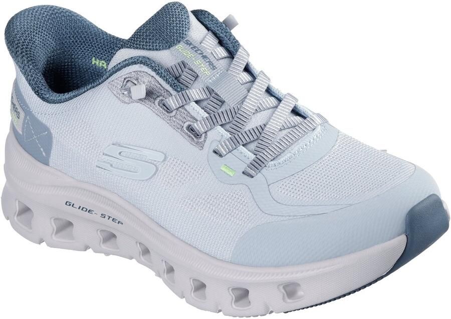 Skechers Instapper Hands-Free Slip-Ins Glide-Step Pro Pure Motion 150428 BLMT Blue Multi Machine Washable