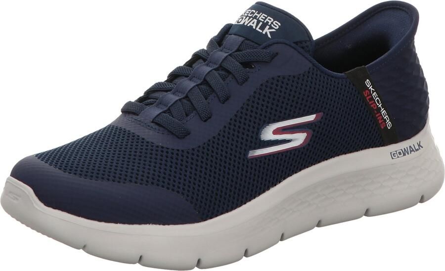 Skechers Instapper Hands-Free Slip-Ins Go Walk Flex 216324 NVY Blauw Machine Washable - Foto 1