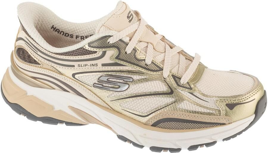 Skechers Instapper Hands-Free Slip-Ins Stamina Sport 150710 NTGD Natural Gold
