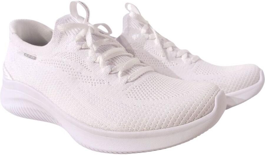 Skechers Instapper Hands-Free Slip-Ins Ultra Flex 4.0 150801 WHT White Machine Washable
