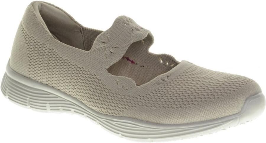 Skechers Slip-on sneakers SEAGER-CUTE N' COY mary-jane klittenbandschoen met memory foam