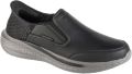 Skechers Slip-on sneakers SLADE- Slippers vrijetijdsschoen lage schoen met Goga Mat functie - Zwart
