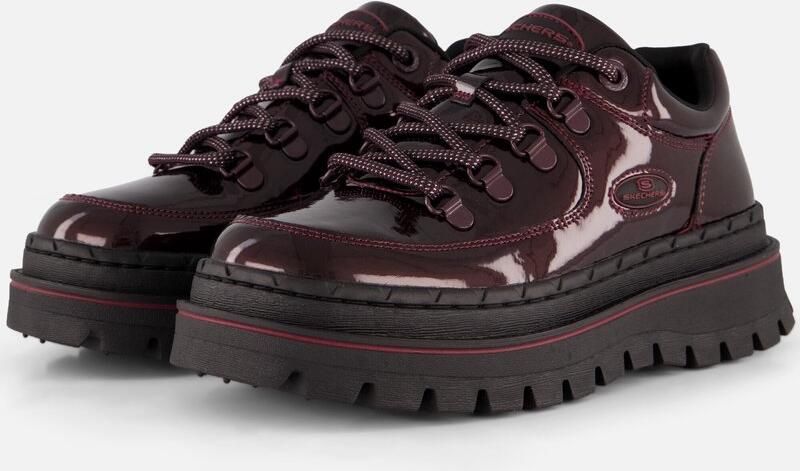 Skechers Jammers Cool Block Veterschoenen Laag Bordeaux - Foto 2