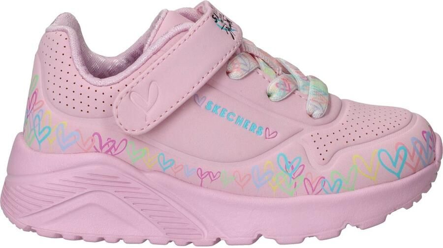 Skechers JGoldcrown Uno Lite Sneakers Roze