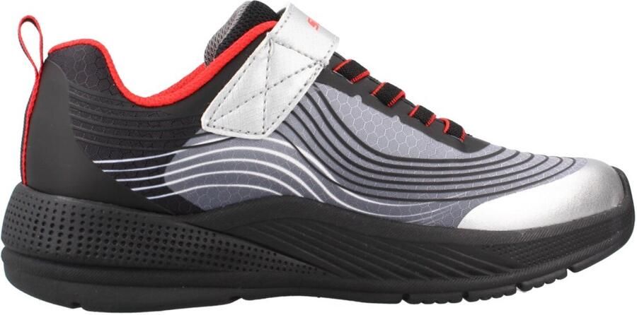 Skechers Microspec Advance Klittenband Laag Sneakers Unisex Blauw