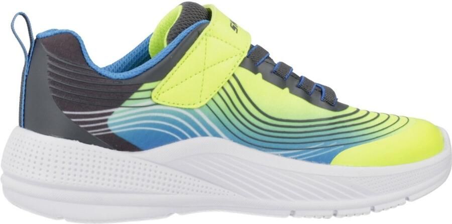Skechers jongens MICROSPEC ADVANCE sneakers kinderen 403926L YLBL Yellow Blue