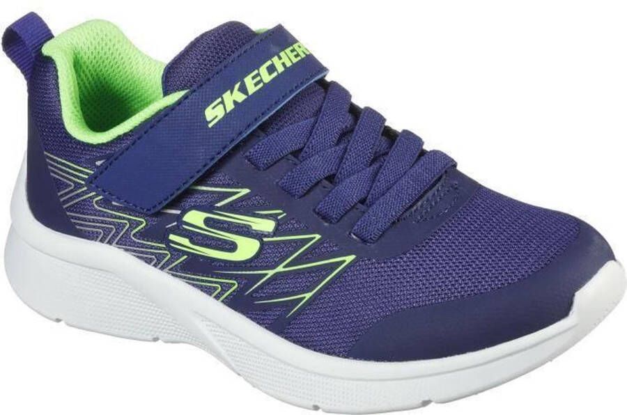 Skechers Microspec Texlor 403770L-NVLM voor een jongen Marineblauw Sneakers